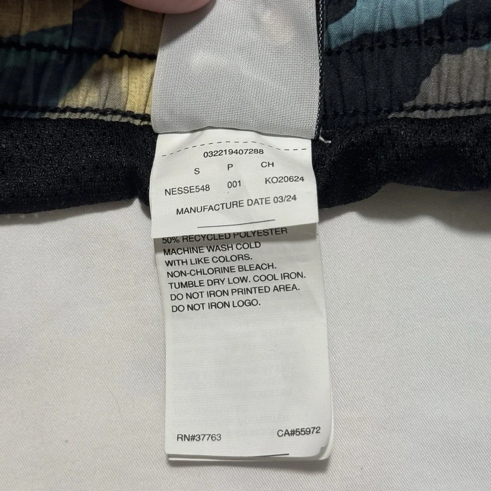 Nike Essential Lap Swim Trunks Camo 9" Shorts‎ Multicolor Mens Size S New - Picture 11 of 13